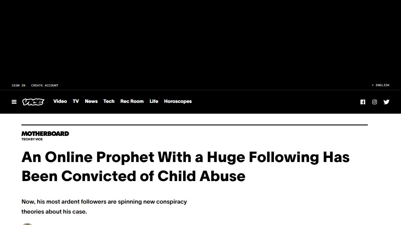 An Online Prophet With a Huge Following Has Been Convicted of Child Abuse